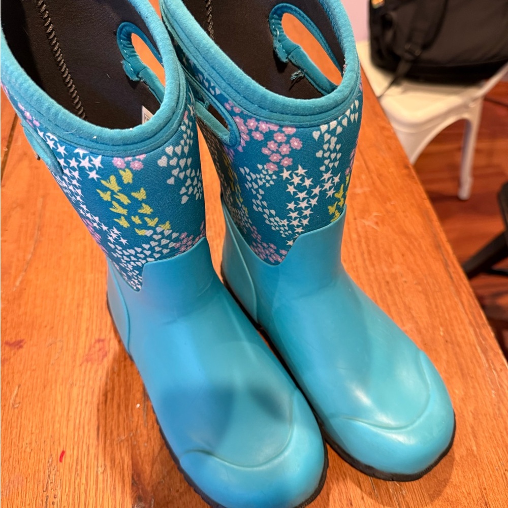 Bogs Kids Boots - Teal (Blue/Green) - Picture 2 of 8
